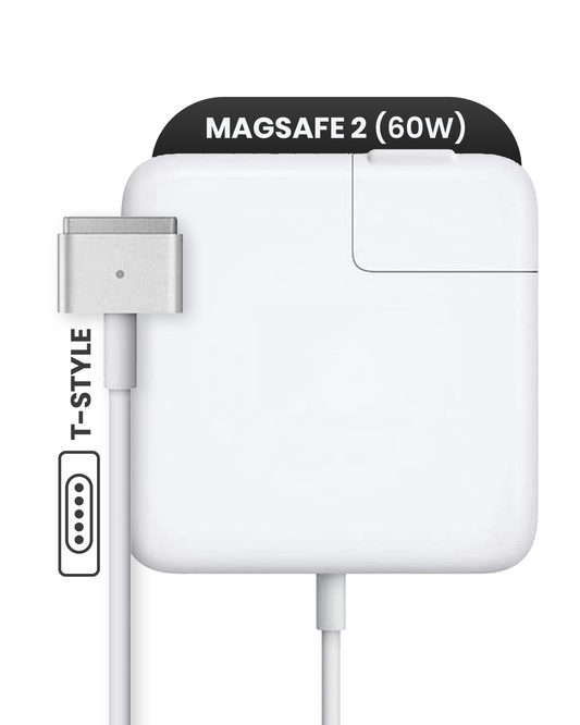 Cargador MagSafe 2 MacBook tipo T 60W original Pull