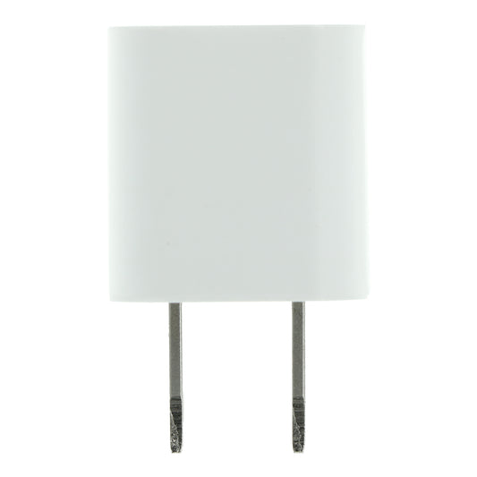 Cargador USB A iPhone 5v Blanco