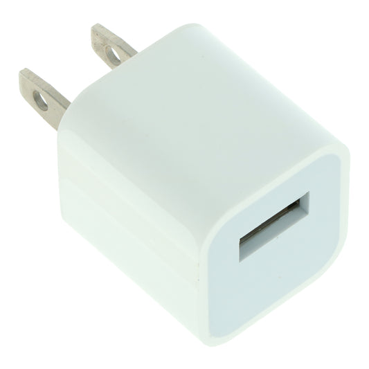 Cargador USB A iPhone 5v Blanco