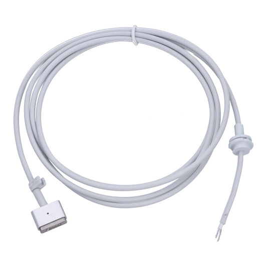 Cable DC de 1,8 M MagSafe 2 estilo T Macbook 45 W/60 W/85 HQ OEM Blanco